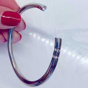 Banana Republic Silver Cubic Zirconia Bracelet